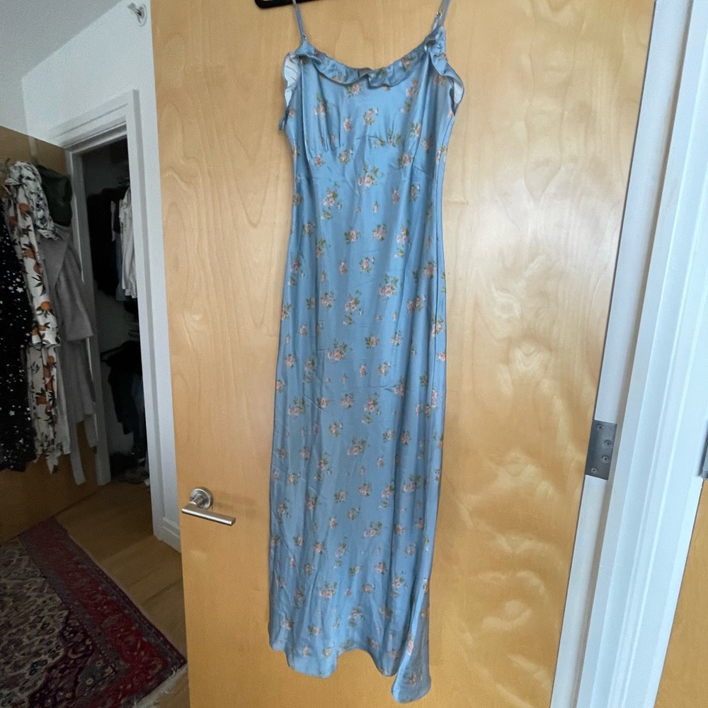 Reformation Aribella Silk Dress